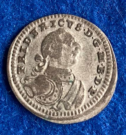  Brandenburg-Bayreuth, Friedrich, 1751, 1 Kreuzer, *4   