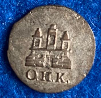  Stadt Hamburg, OHK, 1798, 1 Dreiling, *10   