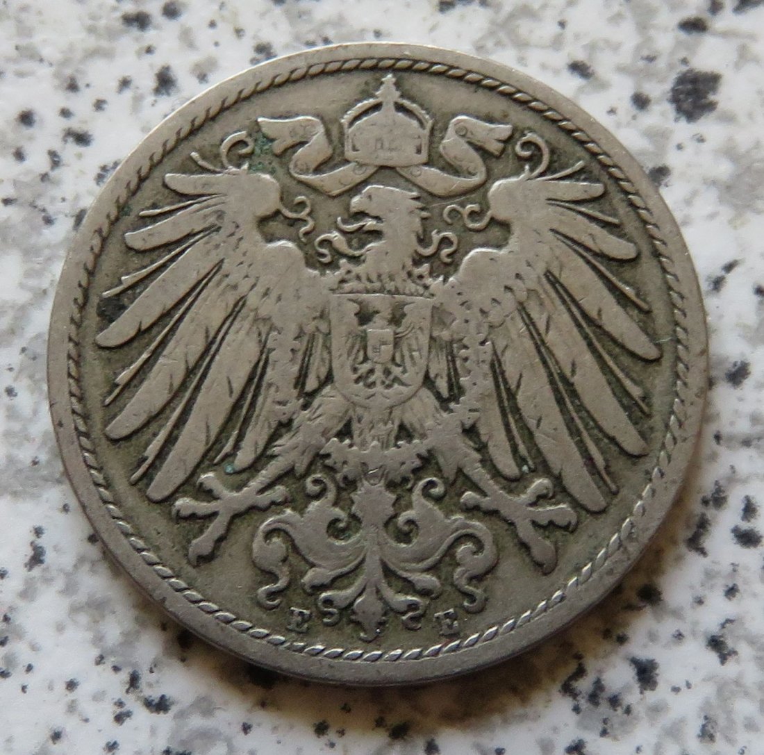  Kaiserreich 10 Pfennig 1893 E   