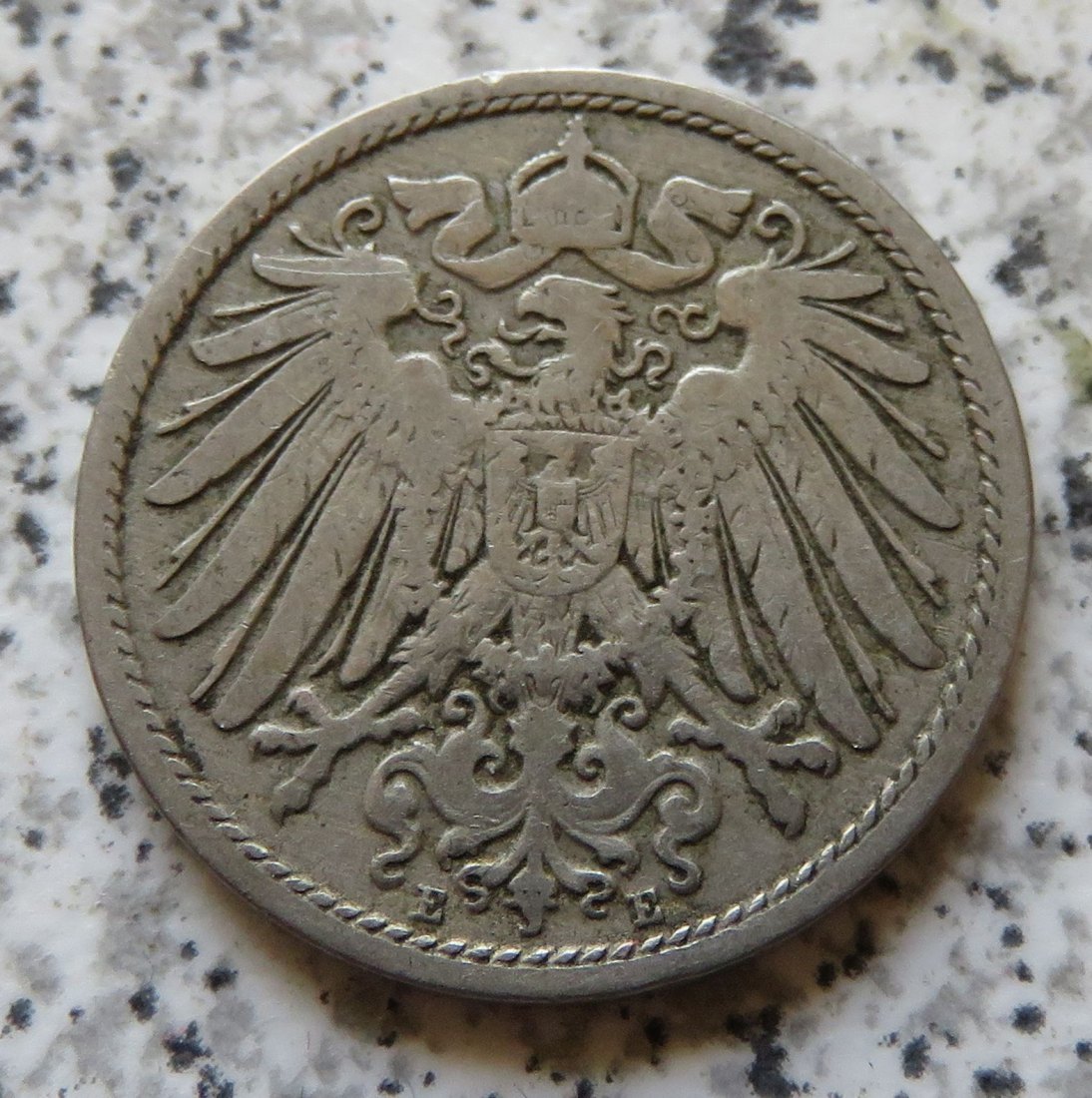  Kaiserreich 10 Pfennig 1892 E   