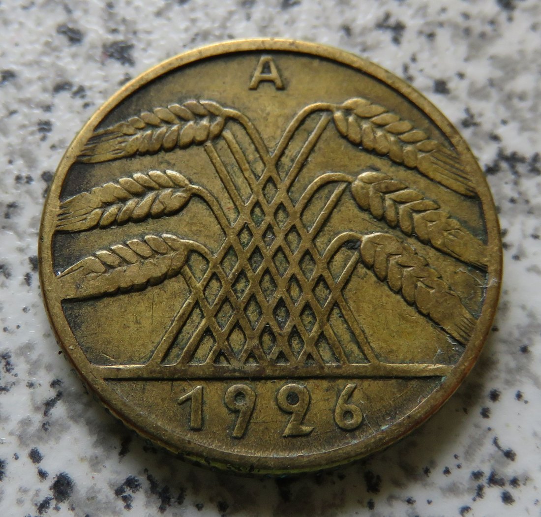  Weimarer Republik 10 Reichspfennig 1926 A   