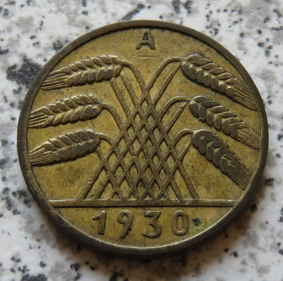  Weimarer Republik 10 Reichspfennig 1930 A   