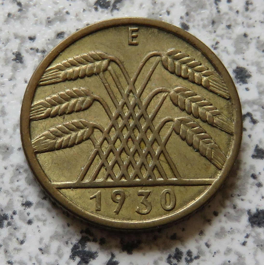  Weimarer Republik 10 Reichspfennig 1930 E   