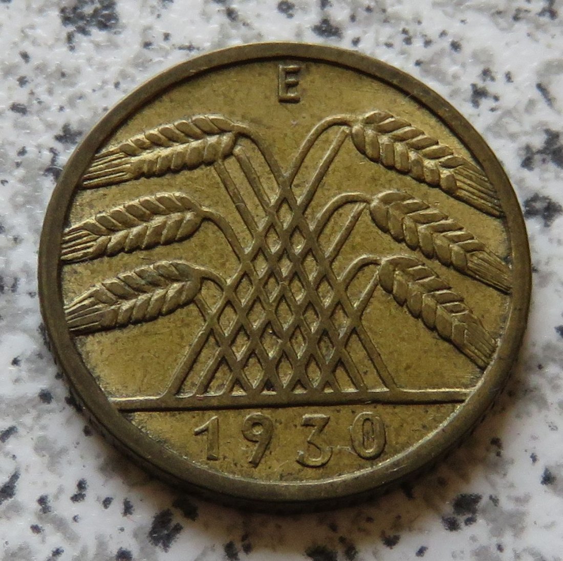  Weimarer Republik 10 Reichspfennig 1930 E   