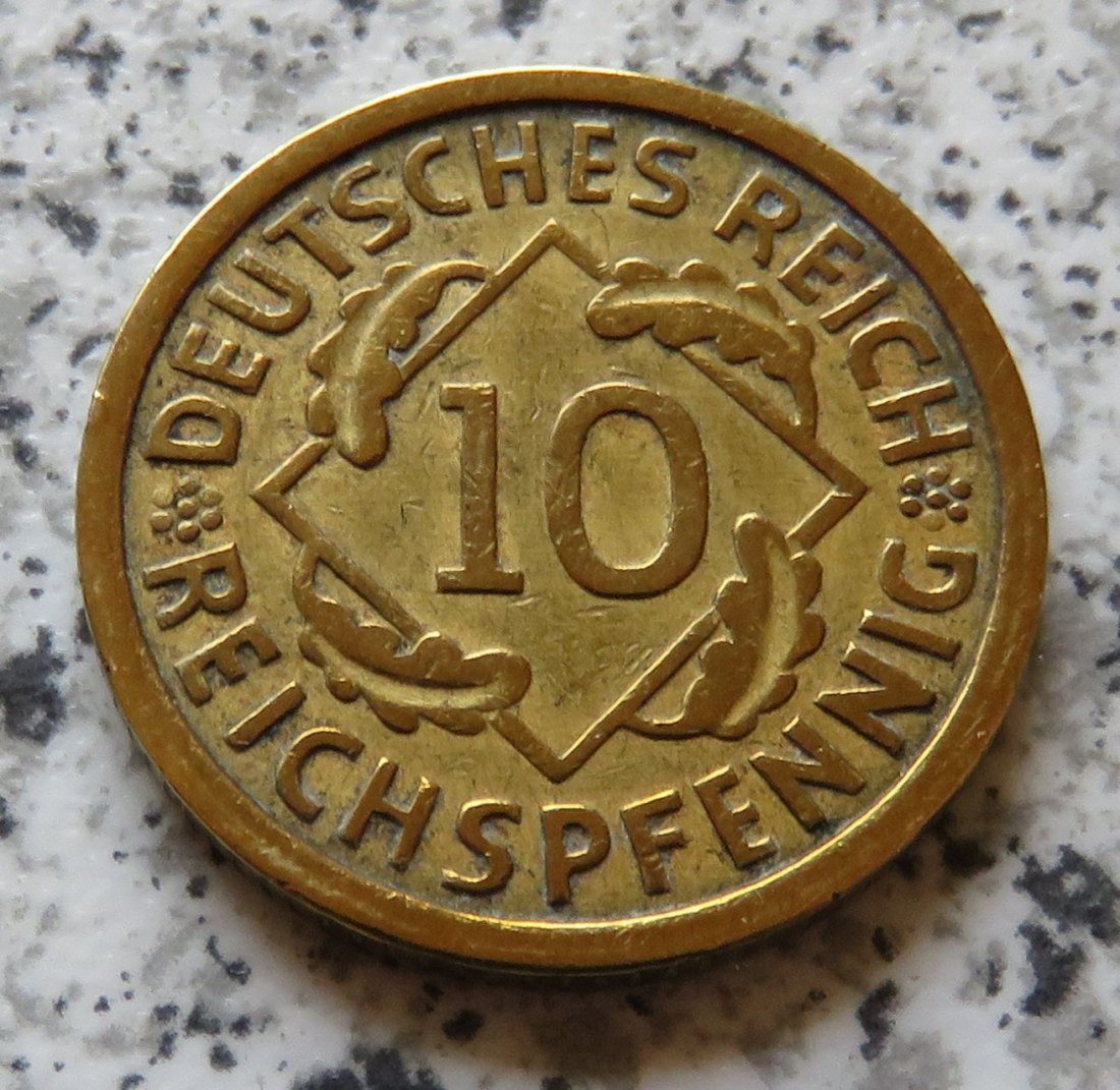  Weimarer Republik 10 Reichspfennig 1931 A   