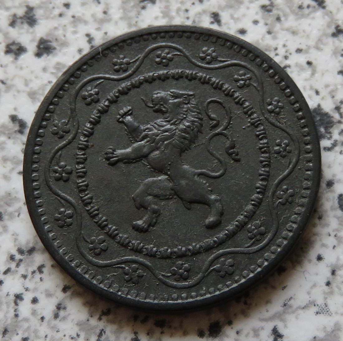  Belgien 10 Centimes 1915, Erhaltung   