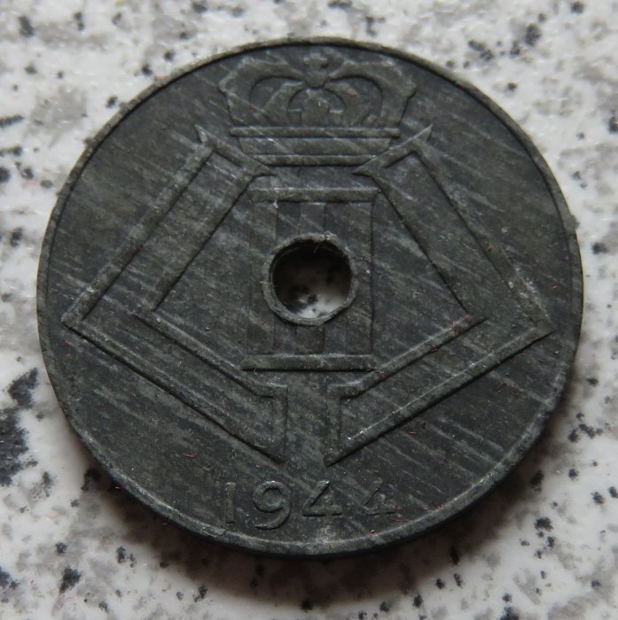  Belgien 10 Centimes 1944   