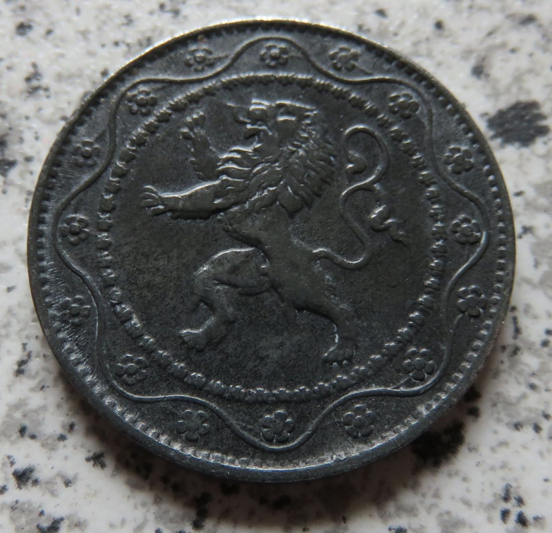  Belgien 25 Centimes 1916, besser   