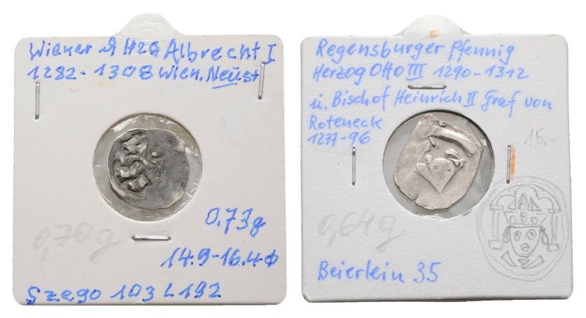  Altdeutschland; Wien; Pfennig; Albrecht I   