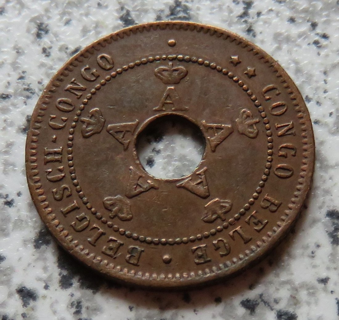  Belgisch-Kongo 1 Centime 1919   