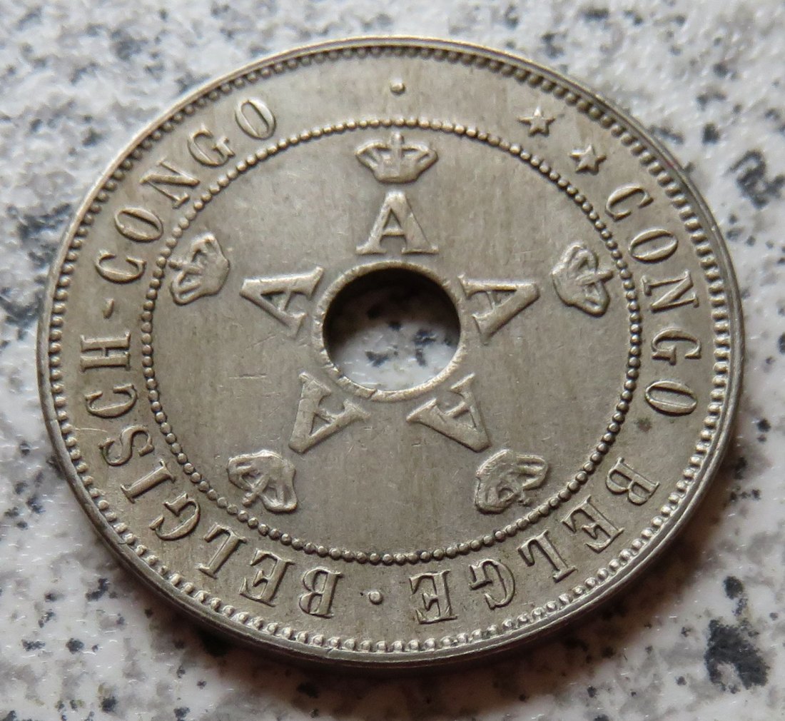  Belgisch-Kongo 20 Centimes 1911   