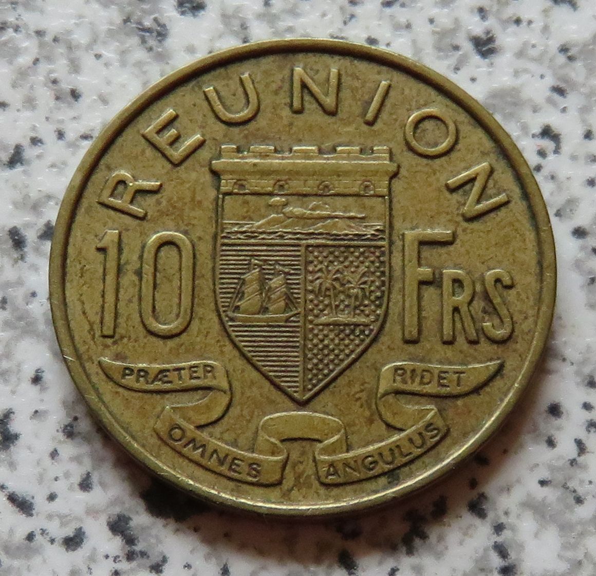  Reunion 10 Francs 1964   