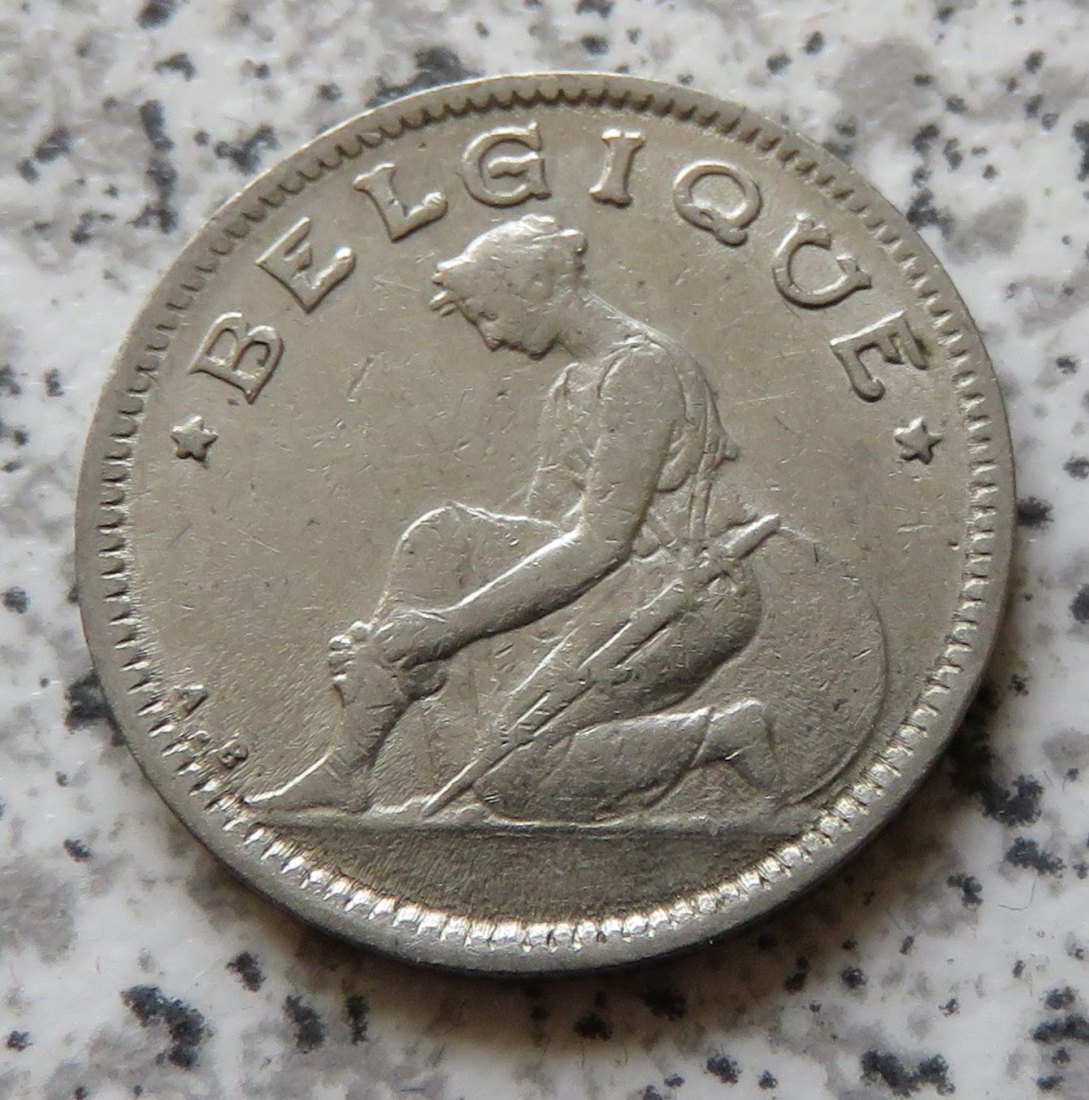  Belgien 50 Centimes 1932, französisch   