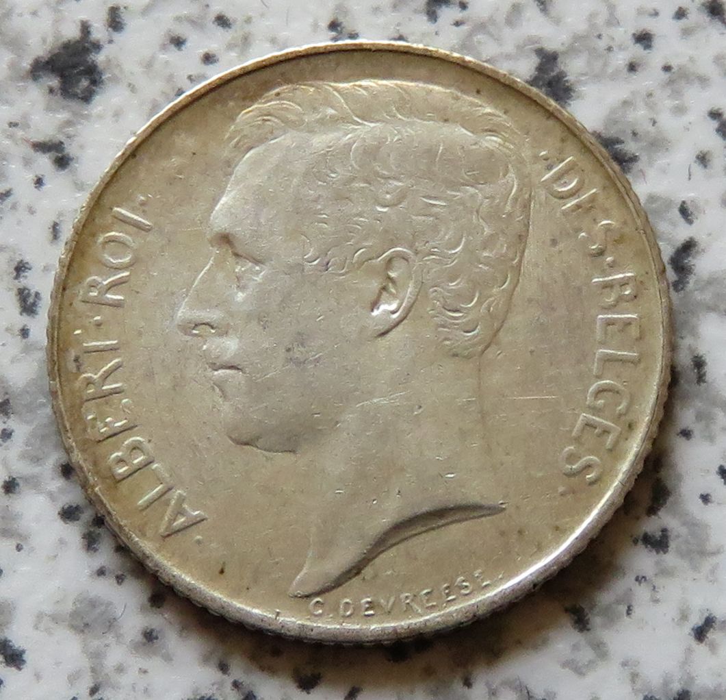  Belgien 50 Centimes 1912, französisch   