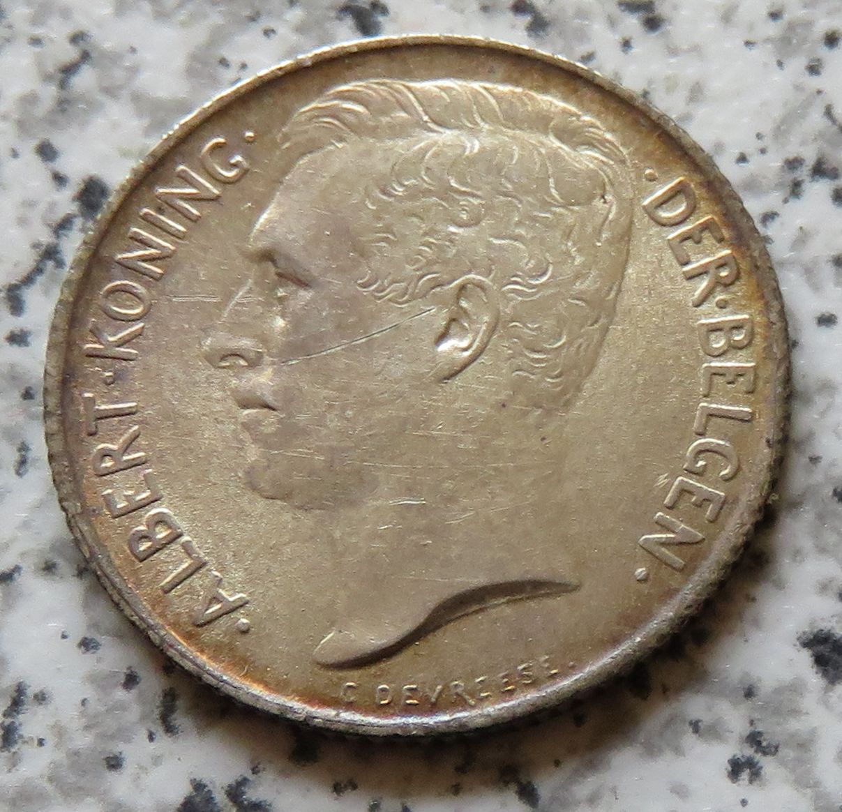  Belgien 50 Centimes 1912, flämisch   