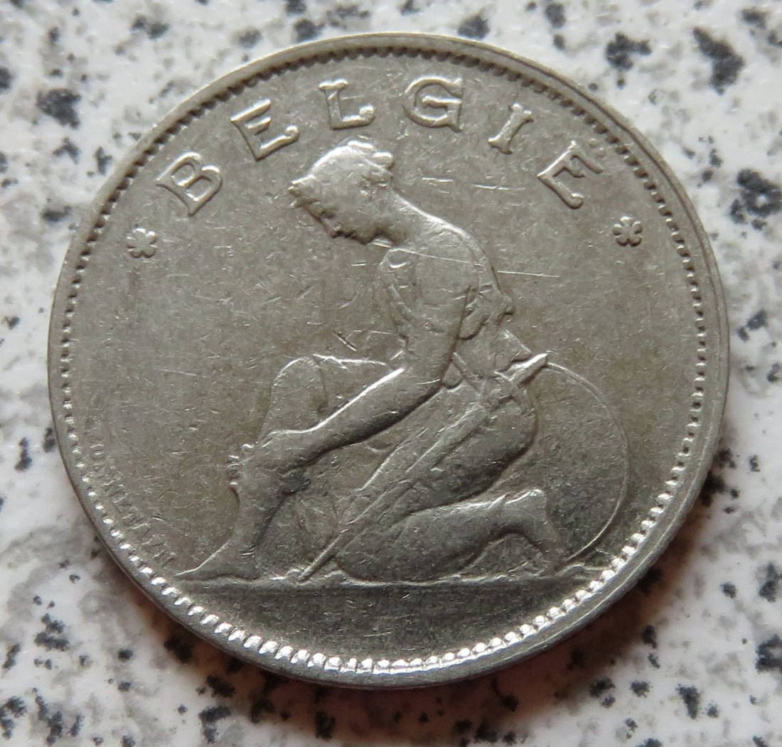  Belgien 1 Franc 1929, flämisch   