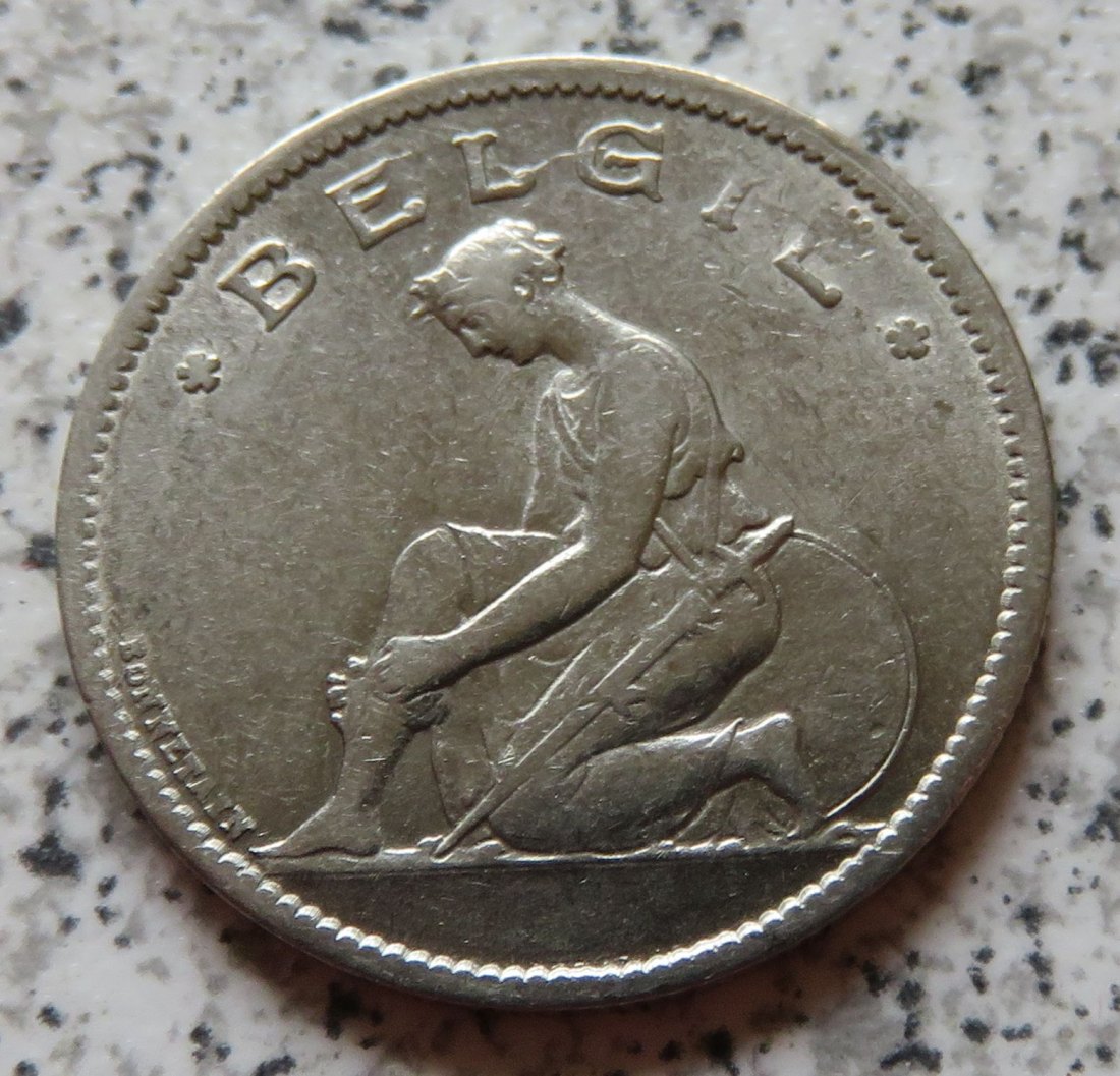  Belgien 1 Franc 1935, flämisch   