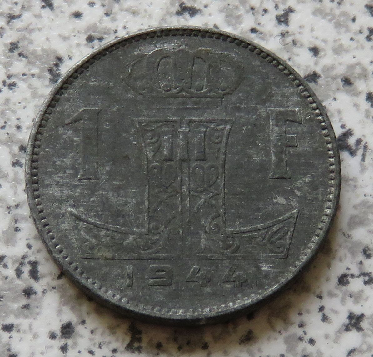  Belgien 1 Franc 1944, flämisch   