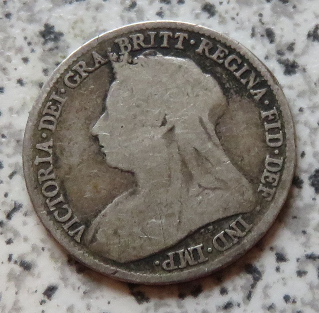  Großbritannien 6 Pence 1894   