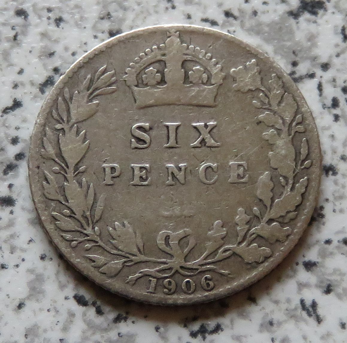  Großbritannien 6 Pence 1906   