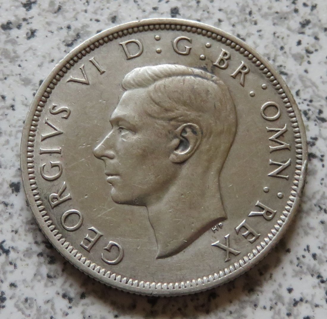  Großbritannien half Crown 1942   