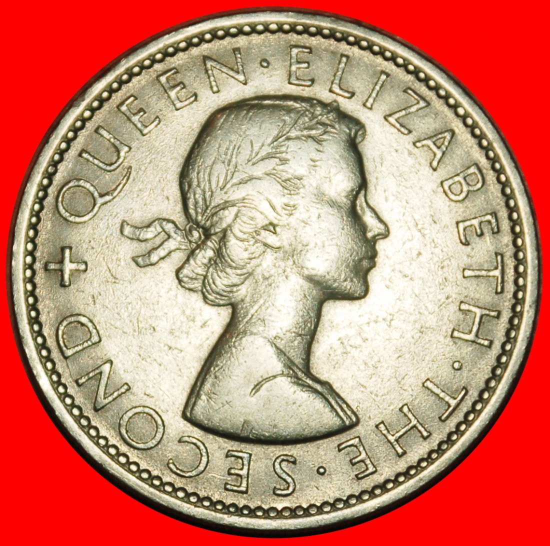  Ⰶ GREAT BRITAIN 1961-1965:NEW ZEALAND★FLORIN 1965 NOT NUDE ELIZABETH II 1953★LOW START ★ NO RESERVE!   