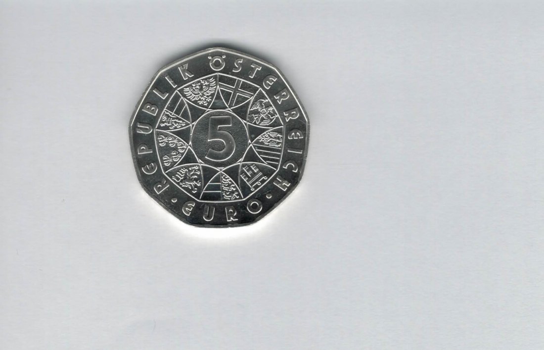  5 Euro 2006 Präsidentschaft im Rat der EU Österreich silber 8g Spittalgold9800 (04974/7)   