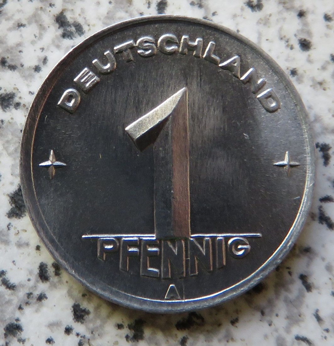  DDR 1 Pfennig 1948 A, bfr.   