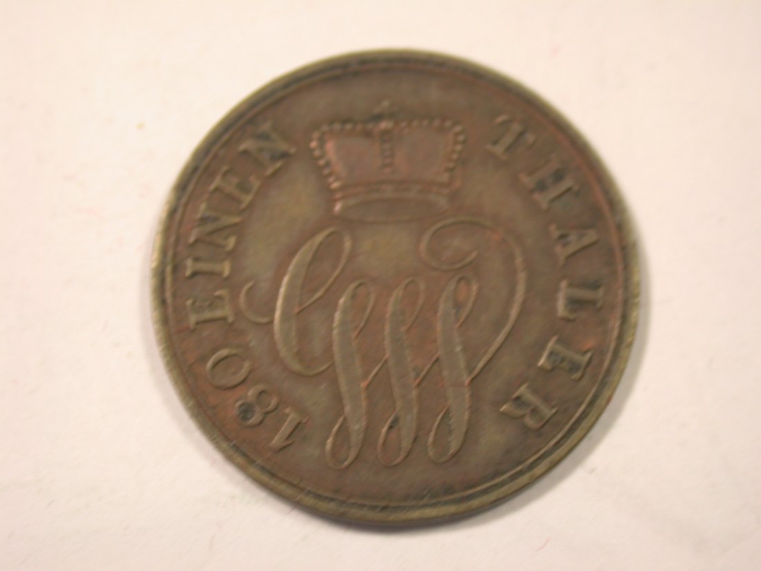  I16  Schaumburg Lippe 2 Pfennig 1858 A in ss/ss+  Originalbilder   