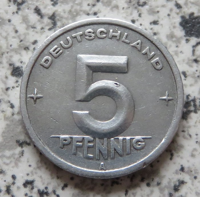  DDR 5 Pfennig 1949 A   