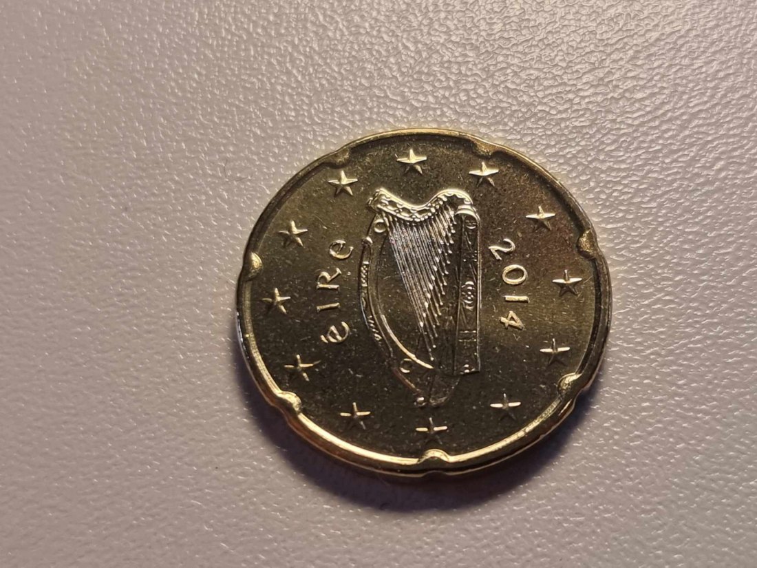  Irland 20 Cent 2014 STG   