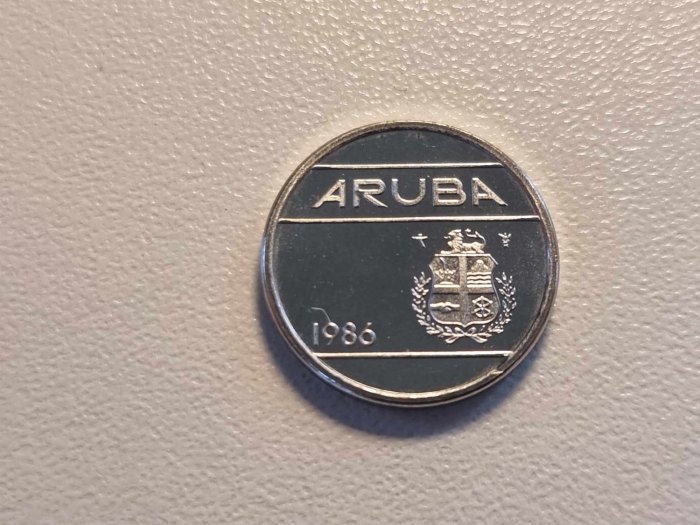  Aruba 5 Cent 1986 STG   