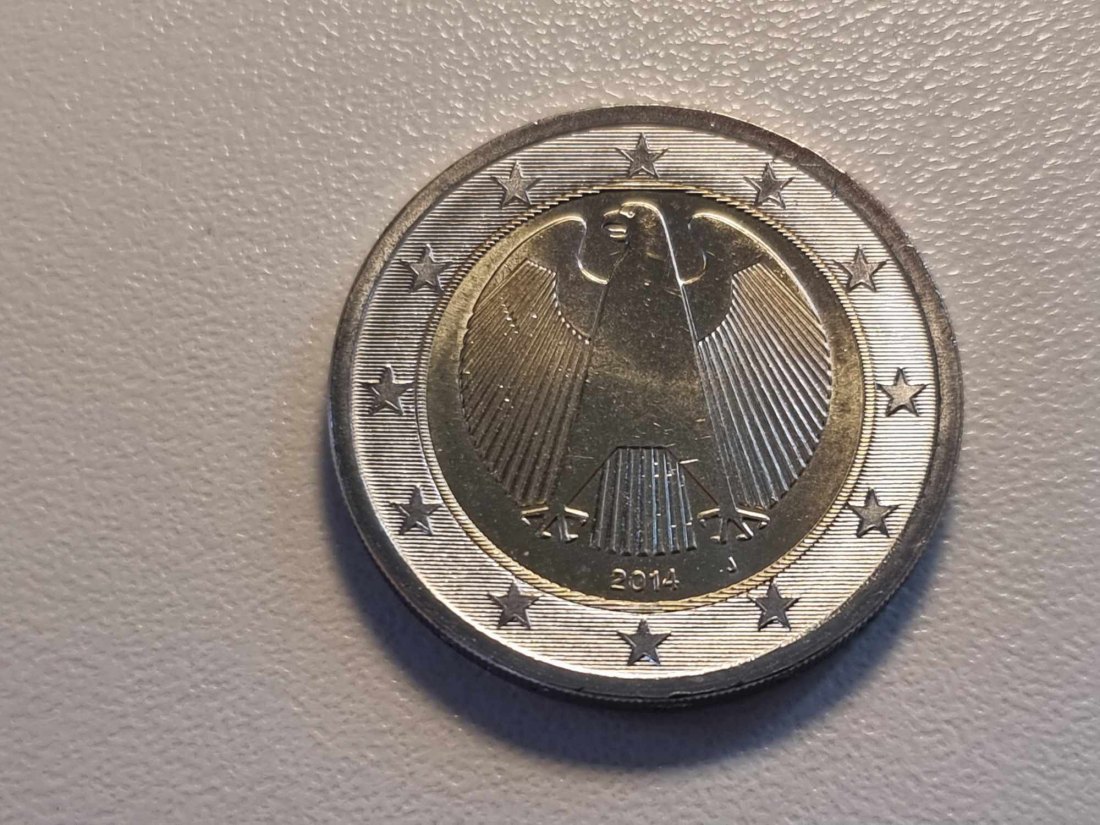  Deutschland 2 Euro 2014 J STG   