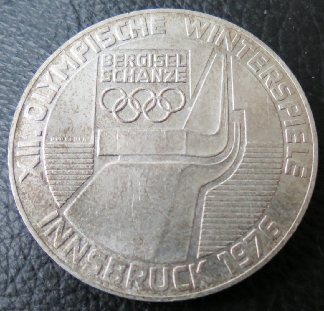  Österreich 100 Schilling 640er Silber,15,31 g Feinsilber XII. Olympische Winterspiele 1976   