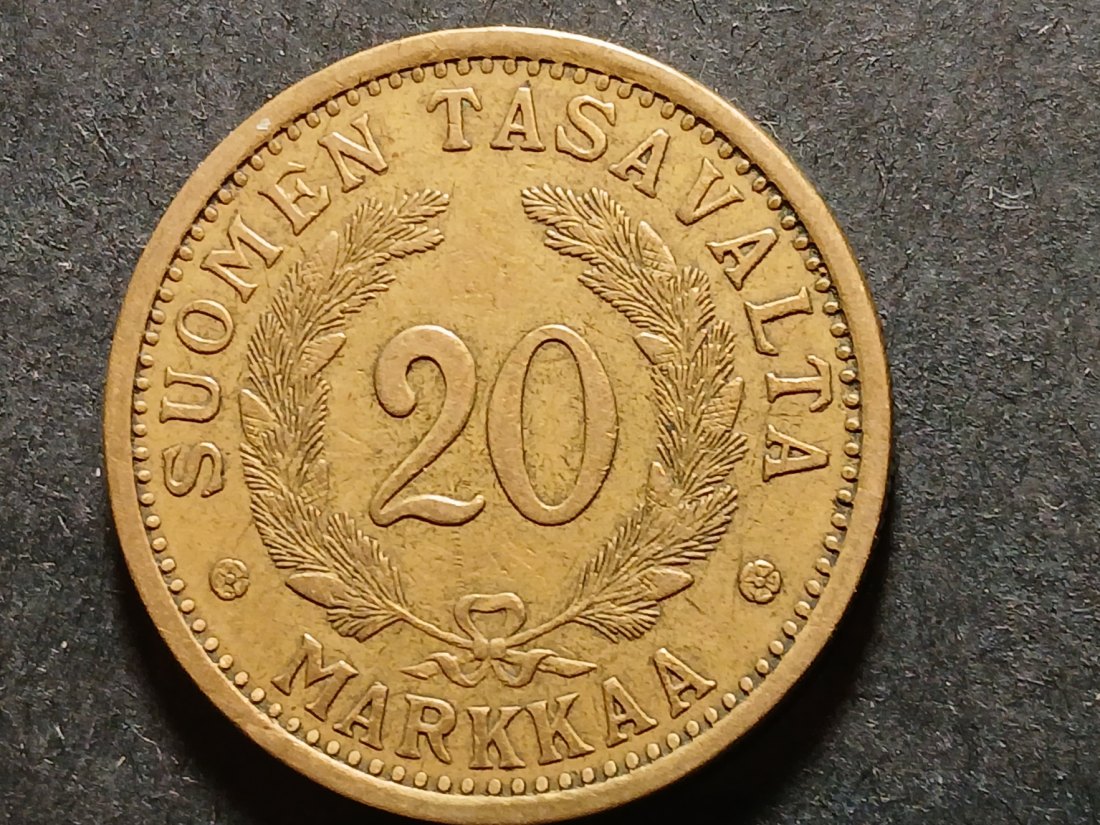  Finlandia - 20 Markkaa 1934   