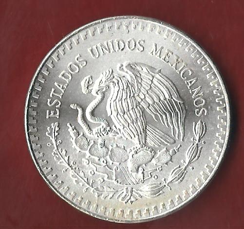  Mexico 1 OZ AG 1986 ohne Kapsel. Koblenzer Münzen Studio Koblenz Frank Maurer AH640   