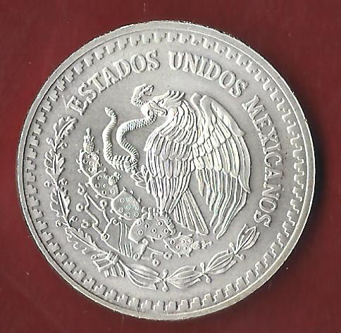  Mexico 1 OZ AG 1995 ohne Kapsel. Koblenzer Münzen Studio Koblenz Frank Maurer AH641   