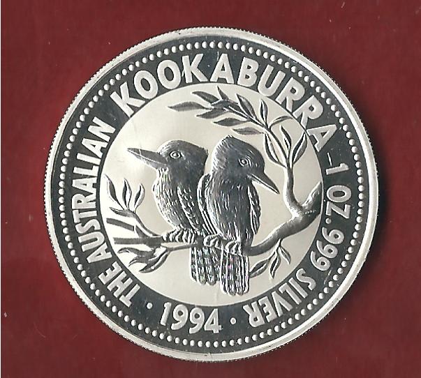  1 D. Australien Kookaburra 1994 ST  Koblenzer Münzen Studio Koblenz Frank Maurer AH649   