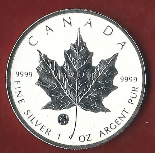  Kanada Maple Leaf mit Priv. 1 OZ 2012  AG Koblenzer Münzen Studio Koblenz Frank Maurer AH666   