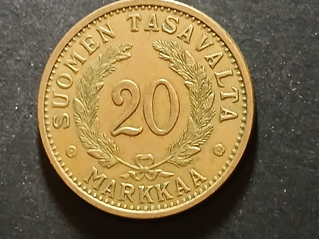  Finlandia - 20 Markkaa 1938   