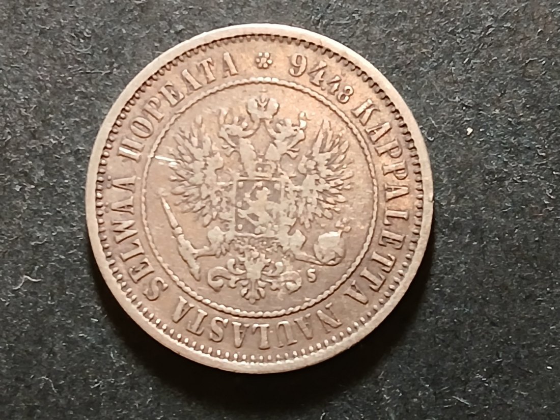  Finlandia - 1 Markkaa 1874   