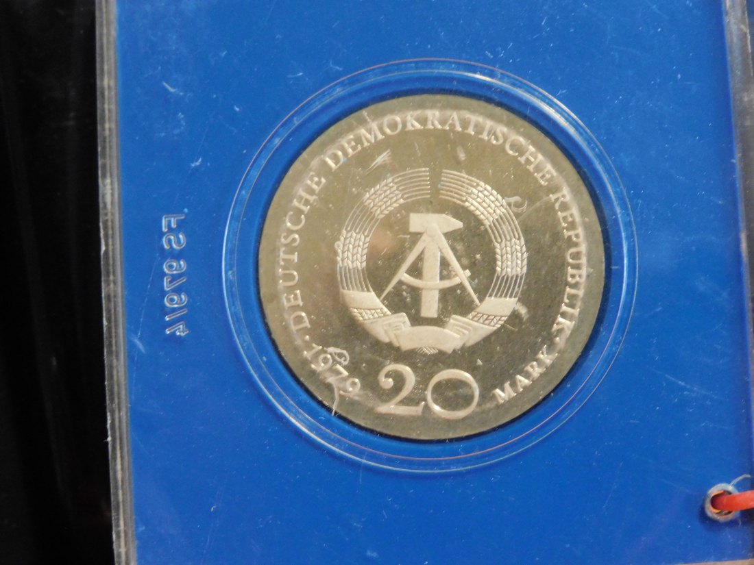  GERMANY 20 MARK 1979 DDR.GRADE-PLEASE SEE PHOTOS.   