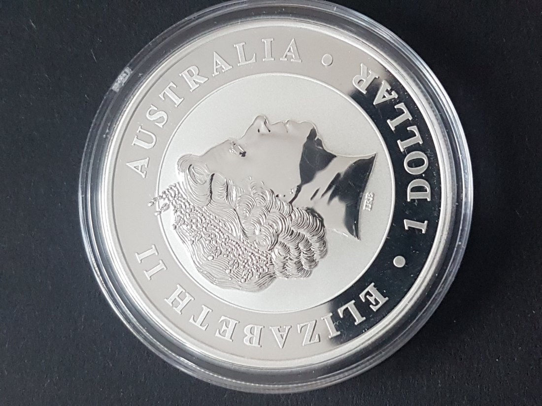  Australien 1 Dollar Koala 2011 Berlin Privy 1 Oz Silber   