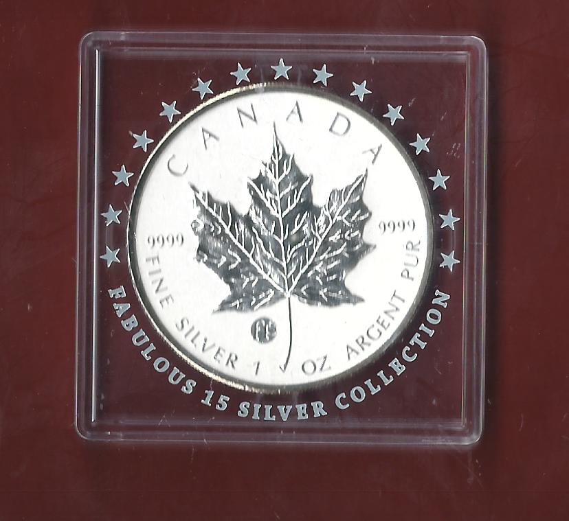  Kanada Maple Leaf 2011  AG 1 OZ Koblenzer Münzen Studio Koblenz Frank Maurer AH679   