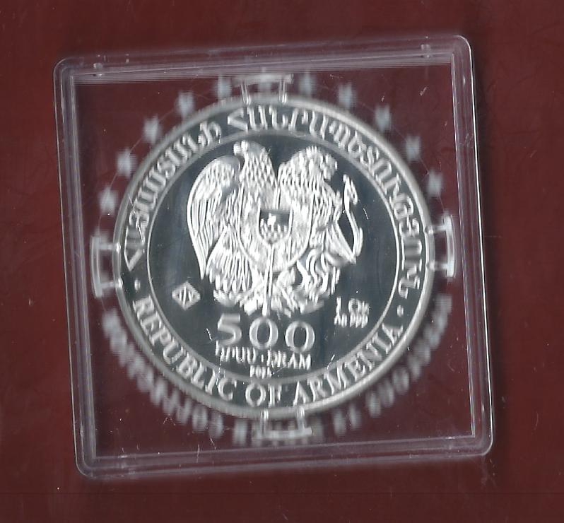  Armenien 2015  AG 1 OZ Koblenzer Münzen Studio Koblenz Frank Maurer AH680   