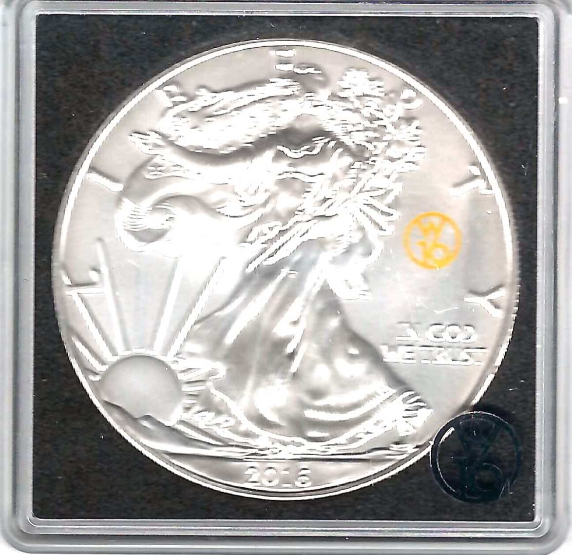  USA 1 Silver Eagle 2016 1 Oz Feinsilber Golden Gate Münzenankauf Koblenz Frank Maurer Ah703   