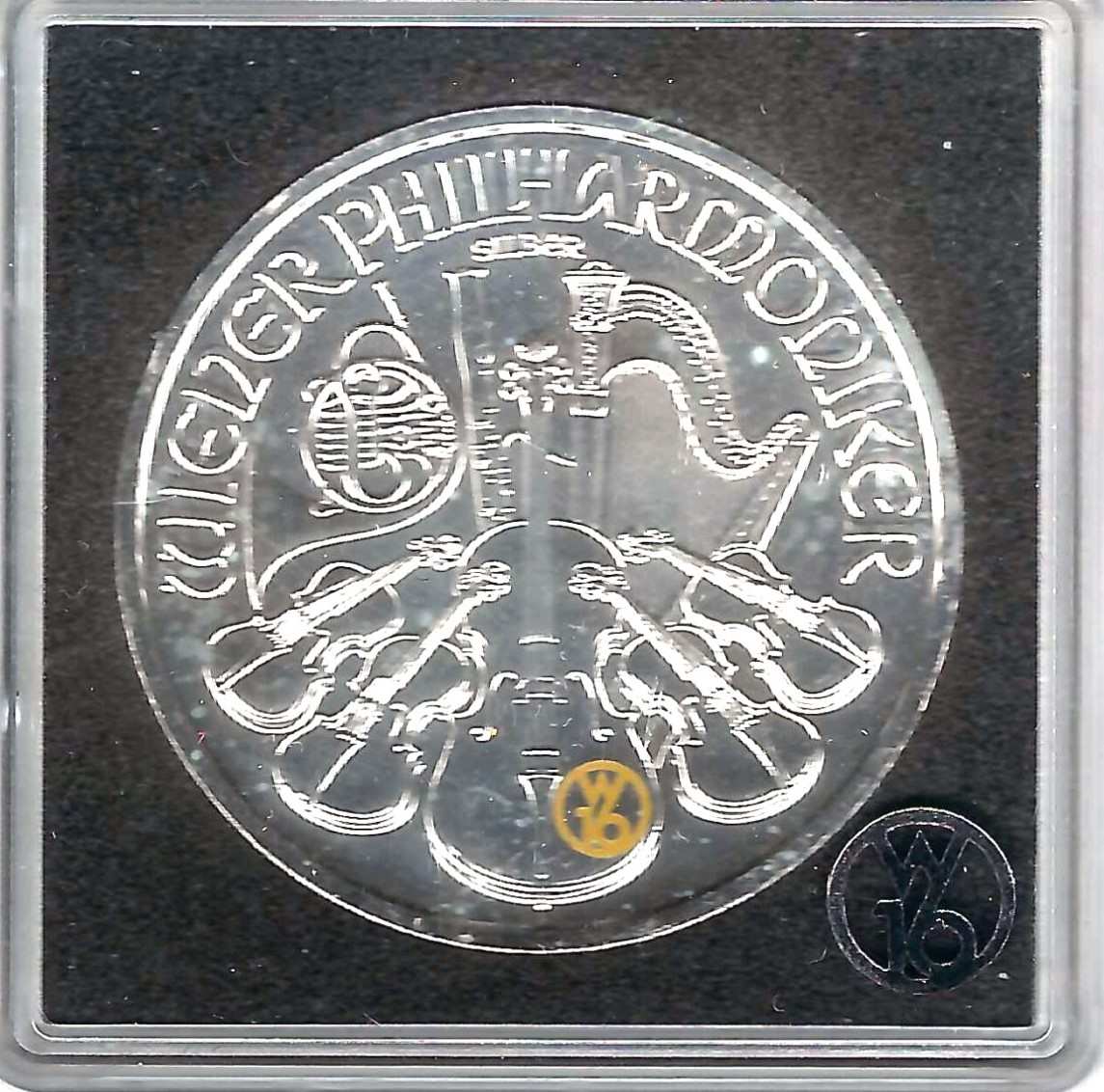  Österreich 1,50€ Wiener Philharmoniker 2016 1 OZ Koblenzer Münzen Studio Koblenz Frank Maurer AH705   