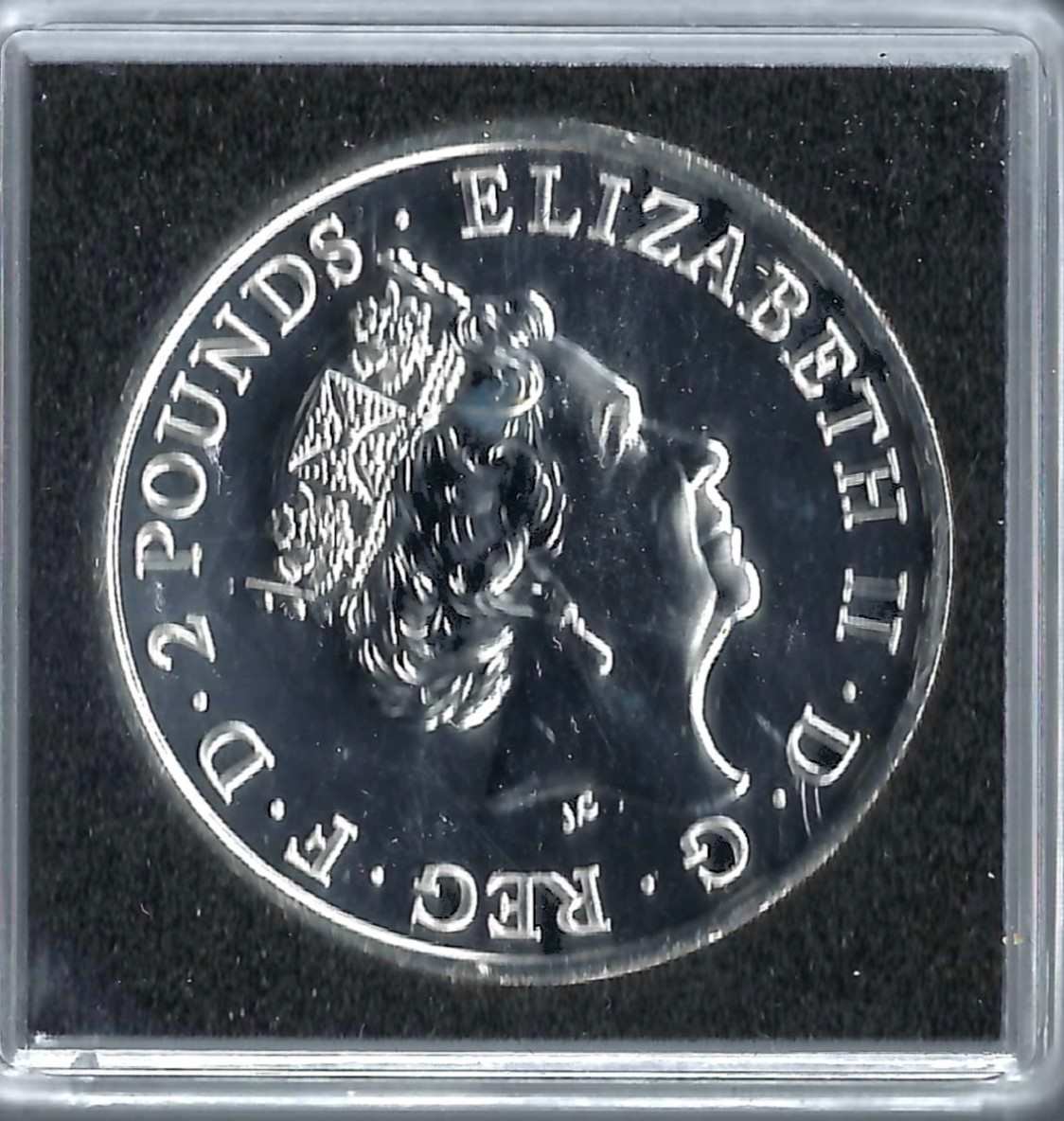  Großbritannien 2 Pfund Year of the Monkey 2016 Silber Münzenankauf Koblenz Frank Maurer AH706   