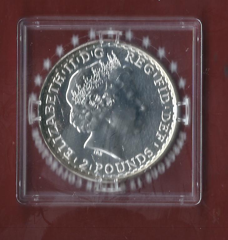  England 2015  AG 1 OZ Koblenzer Münzen Studio Koblenz Frank Maurer AH688   