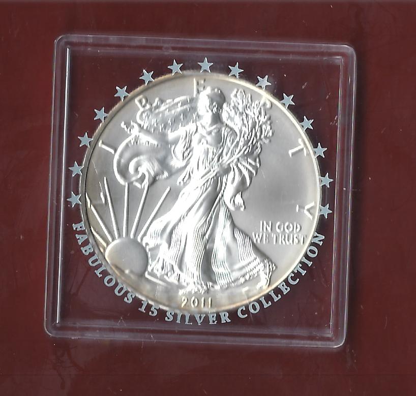  USA 2011  AG 1 OZ Koblenzer Münzen Studio Koblenz Frank Maurer AH692   